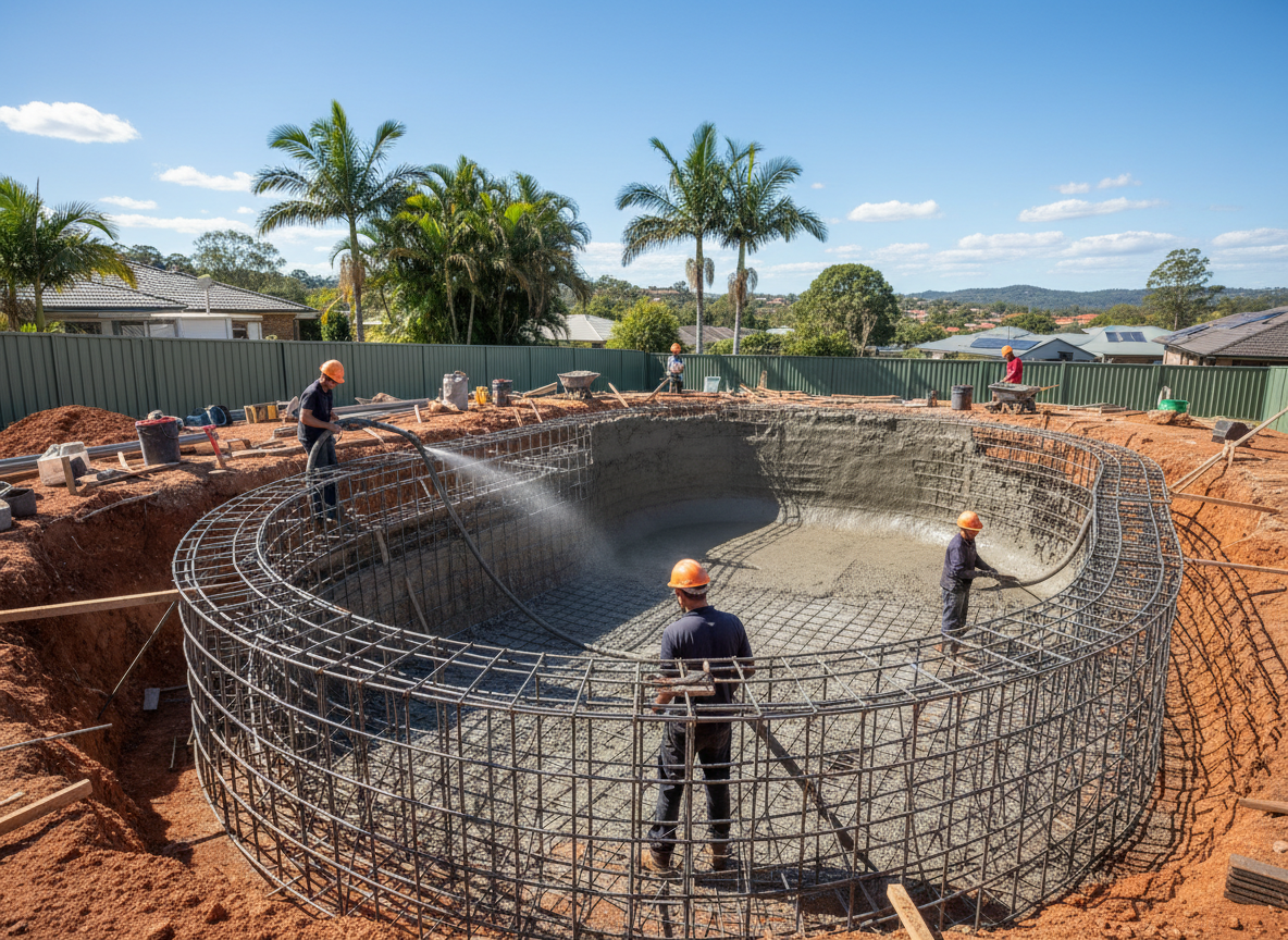 pool builders in The Gap
