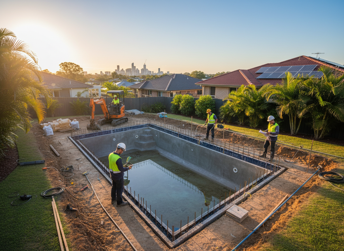 pool builders in Paddington